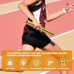 Lightweight Aluminum Alloy Relay Batons - 8 Pack