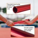 Lightweight Aluminum Alloy Relay Batons - 8 Pack