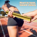 Lightweight Aluminum Alloy Relay Batons - 8 Pack