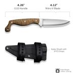 CIVIVI MDRN Hunter Fixed Blade Knife with Sheath