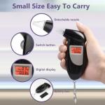 Portable Electronic Breathalyzer with 5 Mouthpieces