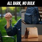 Compact Police Strength Pepper Spray with Keychain