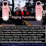 135dB Rechargeable Personal Safety Alarm Keychain