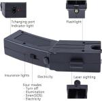 Rechargeable Stun Gun with Flashlight & Wrist Strap