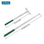 Telescopic Handheld Flagpoles - 2 Pack, Green