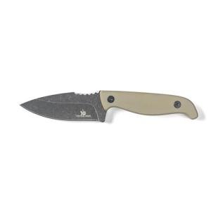 A-TEN Fixed Blade Knife with Sheath and G10 Handle
