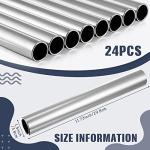 Sratte 24 Pcs Aluminum Relay Batons for Athletes