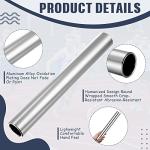 Sratte 24 Pcs Aluminum Relay Batons for Athletes