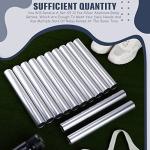 Sratte 24 Pcs Aluminum Relay Batons for Athletes