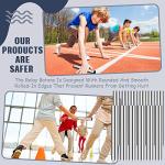 Sratte 24 Pcs Aluminum Relay Batons for Athletes