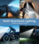 TONEOF Mini Rechargeable LED Flashlight - 4000 Lumens