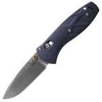 Benchmade Mini Barrage 585 EDC Knife - Blue Handle