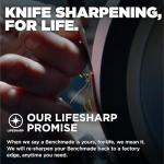Benchmade Mini Barrage 585 EDC Knife - Blue Handle