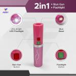FuryUSA Pink Lipstick Stun Gun with Flashlight