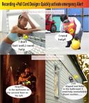 Upgraded Personal Safety Alarm with Recording and 130 dB Siren