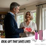 Stylish Stun Gun and Pepper Spray Set