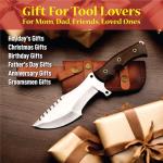 Handmade 11” Tracker Knife with G10 Handle