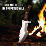 Handmade 11” Tracker Knife with G10 Handle