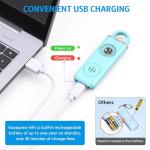 AMIR 130 dB Personal Safety Alarm Keychain