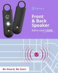 Vantamo Rechargeable Personal Alarm with Strobe Light