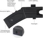 Rechargeable Stun Gun with LED Flashlight