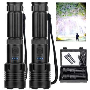 Rechargeable Super Bright 99,000 Lumen Flashlight