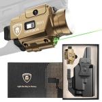 Warriorland 800 Lumens Rail Mounted Pistol Light