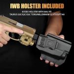 WARRIORLAND 800-Lumen Laser Light & Holster Set