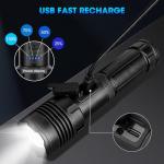 Rechargeable Super Bright 99,000 Lumen Flashlight