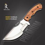 10” Fixed Blade Hunting Knife with Fire Starter