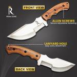 10” Fixed Blade Hunting Knife with Fire Starter