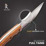 10” Fixed Blade Hunting Knife with Fire Starter