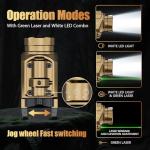 Warriorland 800 Lumens Rail Mounted Pistol Light