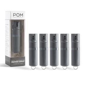 POM Pepper Spray Keychain with Quick Release