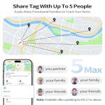 Hendari Bluetooth Tracker Tags - 2 Pack