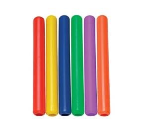 Beginner Relay Batons, 11.5 Inches, Set of 6