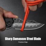 CIVIVI Biophase Tactical Folding Knife - Damascus Blade
