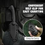 Survival Knife with Fire Starter - Tactical EDC