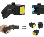 Compact Stun Gun with Flashlight & 16.5-Foot Range