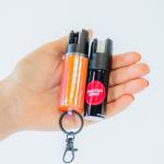 Women's Pepper Spray with Practice Canister Keychain