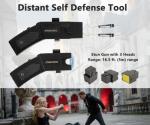 Compact Stun Gun with Flashlight & 16.5-Foot Range