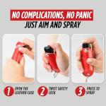 Guard Dog Security Women's Pepper Spray Keychain