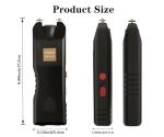 Rechargeable Stun Gun with LED Flashlight