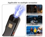 Rechargeable Stun Gun with LED Flashlight