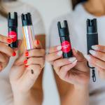 Women's Pepper Spray with Practice Canister Keychain