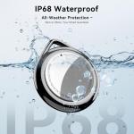 Apple-Compatible Item Tracker with Alarm and Waterproofing