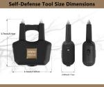 Rechargeable Stun Gun with Safety Switch for Defense