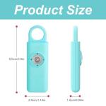 Compact Self-Defense Siren with Strobe Light