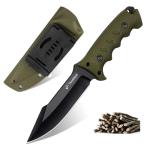 D2 Steel Tactical Survival Knife with Sheath