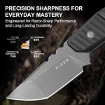 Kizer Quartz 3.15" Tanto Tactical Fixed Blade Knife